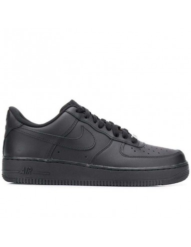 NIKE AIR FORCE ONE BLACK BAJAS