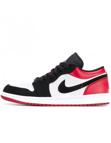 NIKE AIR JORDAN 1 LOW ROSSO NERO E BIANCO