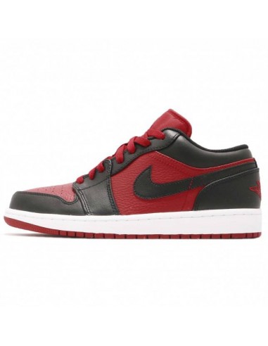 Nike Air Jordan 1 Bajas Rojas Negras